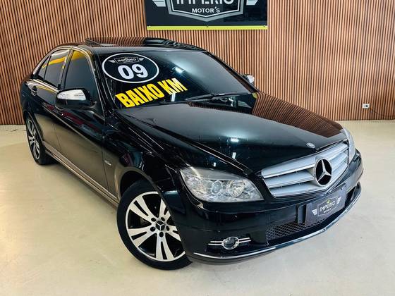 MERCEDES-BENZ C 200 K 1.8 AVANTGARDE KOMPRESSOR GASOLINA 4P AUTOMÁTICO